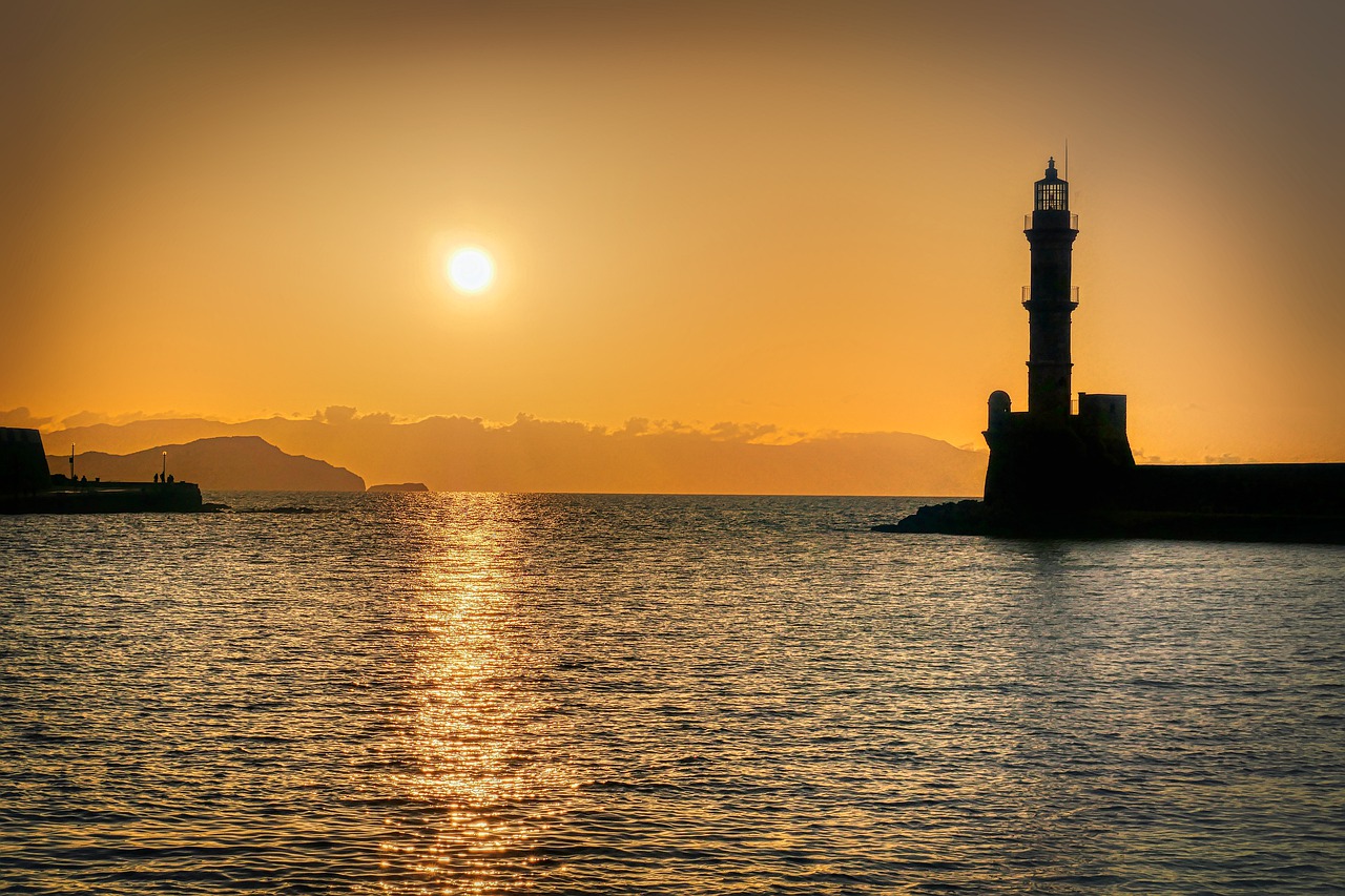 Faro di Chania Cosa vedere a Creta Foto di Albrecht Fietz da Pixabay