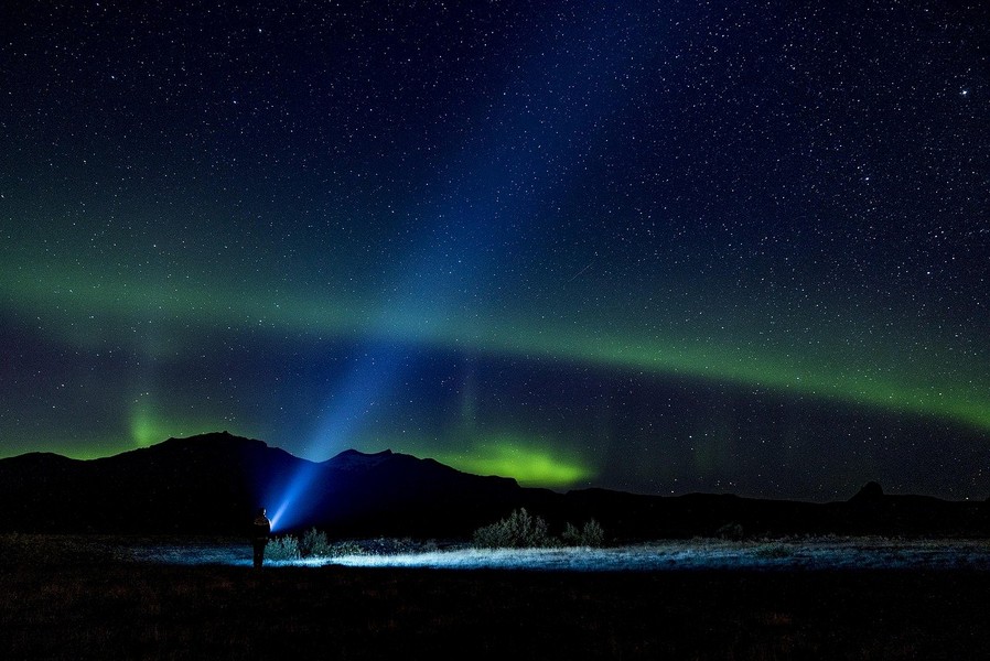 Il cammino dei pellegrini in Svezia Aurora Boreale Foto di Alex Prykhodko da Pixabay