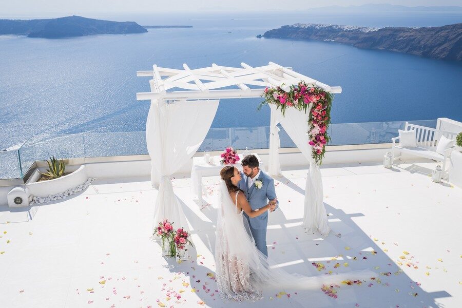 Matrimonio a Santorini 