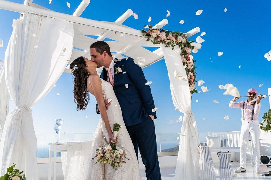 Grecia a Settembre e Ottobre Matrimonio a Santorini