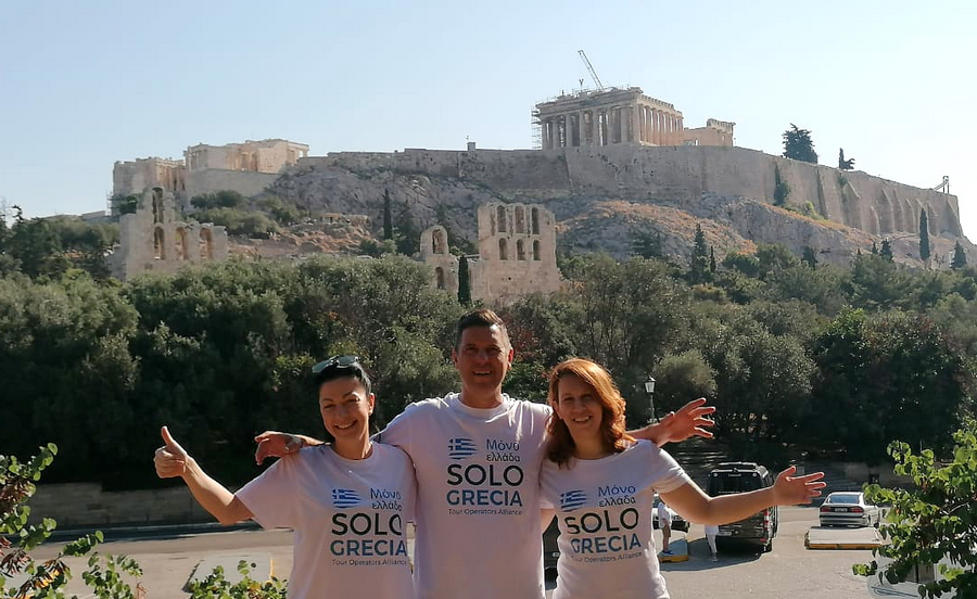 Solo Grecia ad Atene, lo staff per viaggi di gruppo in grecia 